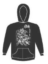 GLOOM - COVER HOODIE SWEATSHIRT