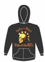 INFA RIOT - KIDS OF THE 80'S HOODIE SWEATSHIRT