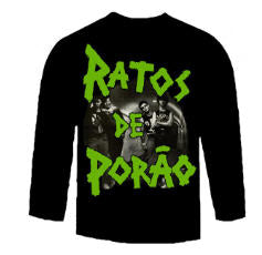 RATOS DE PORAO - BAND LONG SLEEVE TEE SHIRT