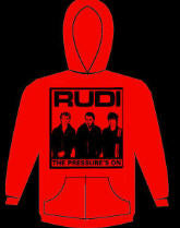 RUDI - THE PRESSURE'S ON HOODIE SWEATSHIRT