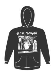 SICK PLEASURE - DESTROY THE HUMAN RACE HOODIE SWEATSHIRT