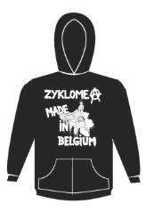 ZYKLOME A - MADE IN BELGIUM HOODIE SWEATSHIRT