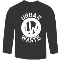 URBAN WASTE - LOGO LONG SLEEVE TEE SHIRT