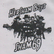 SHAM 69 - HERSHAM BOYS PATCH