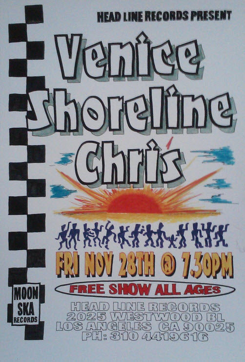 HEADLINE FLYER - VENICE SHORELINE CHRIS MURRAY (COLOR)