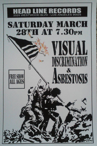 HEADLINE FLYER - VISUAL DISCRIMINATION / ASBESTOS (COLOR)