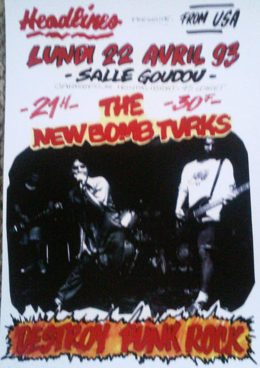 HEADLINE FLYER - NEW BOMB TURKS