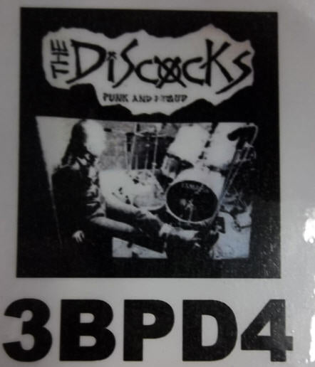 DISCOCKS - PUNK AND PROUD BACK PATCH