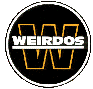 WEIRDOS - LOGO 1" BUTTON