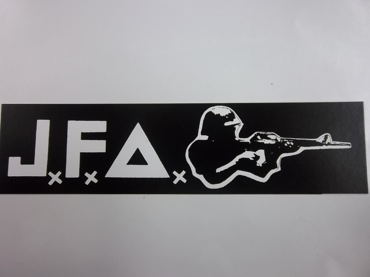 JFA - GUN STICKER – Headline Records