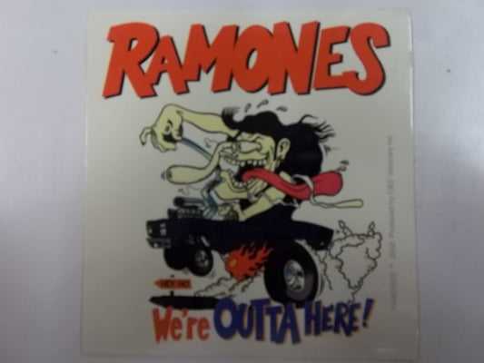 RAMONES - WE'RE OUTTA HERE