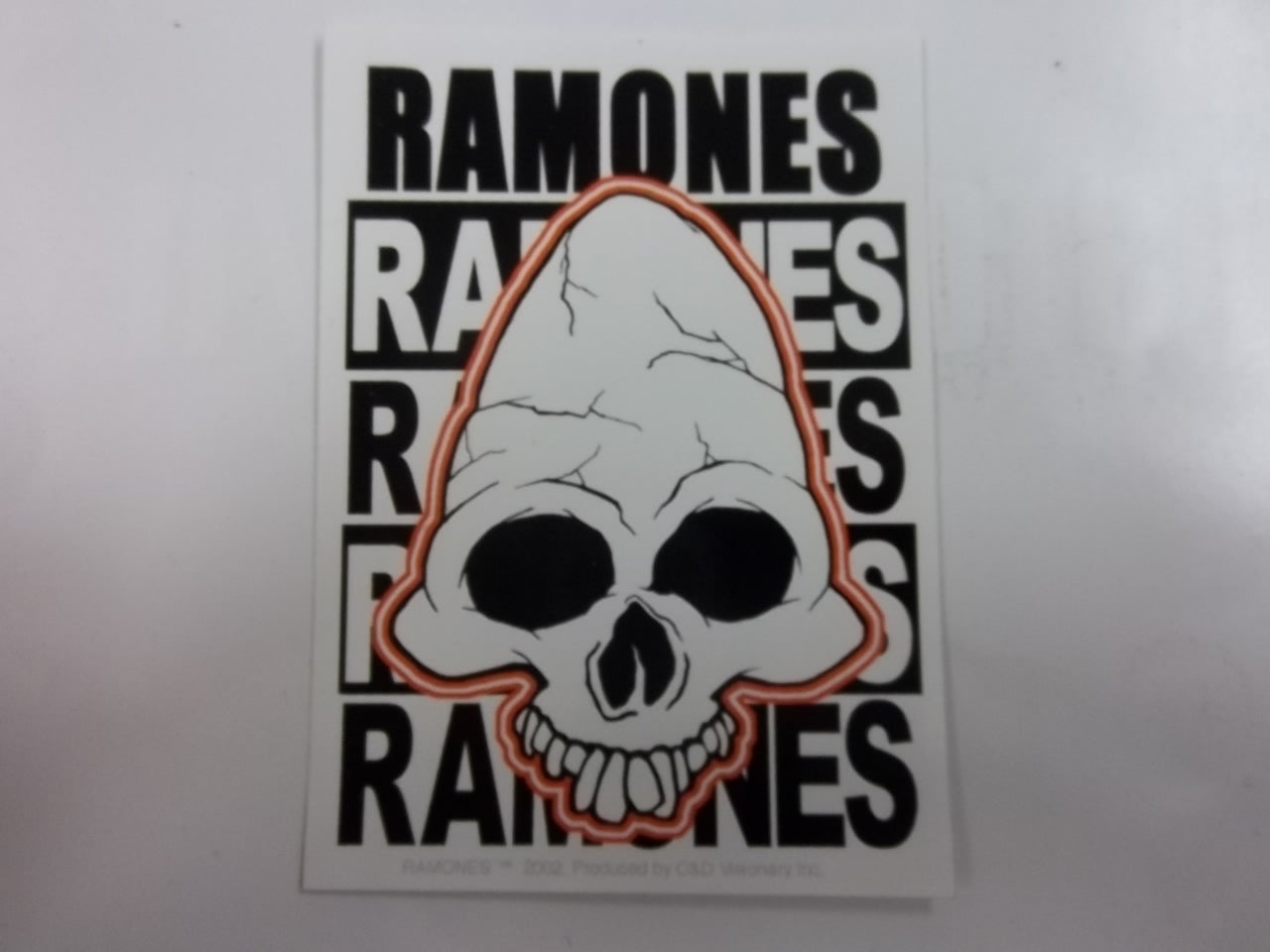 RAMONES - PINHEAD STICKER
