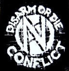 CONFLICT - DISARM OR DIE 1" BUTTON