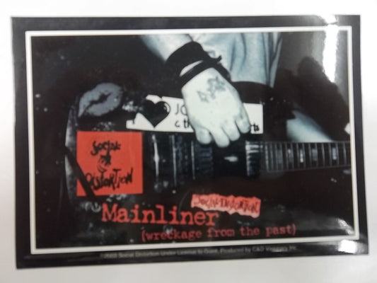 SOCIAL DISTORTION - MAINLINER STICKER