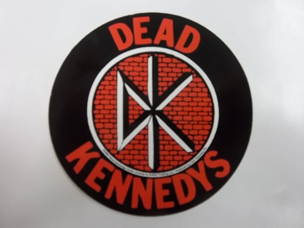 DEAD KENNEDYS - LOGO BRICK STICKER