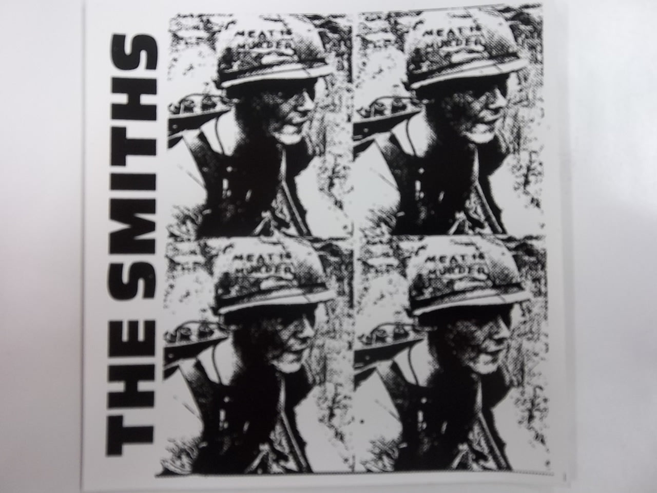 SMITHS - MEAT IS MURDER STICKER