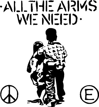 1" BUTTON - ALL THE ARMS WE NEED
