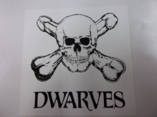 DWARVES - LOGO STICKER