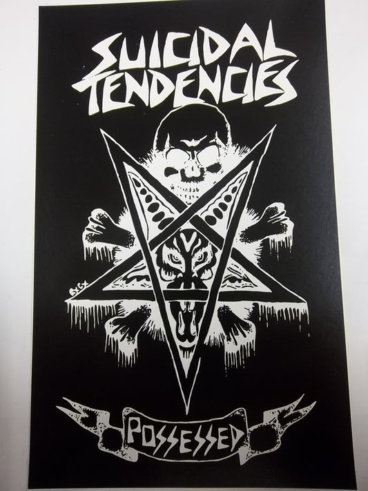 SUICIDAL TENDENCIES - POSSESSED STICKER