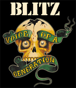 BLITZ - VOICE OF A GENERATION 1" BUTTON