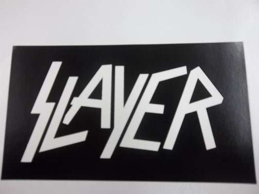 SLAYER - SLAYER (B/W) STICKER