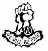 1" BUTTON - WE WILL BE FREE WITH FIST