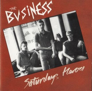 BUSINESS - SATURDAY'S HEREOS 1" BUTTON