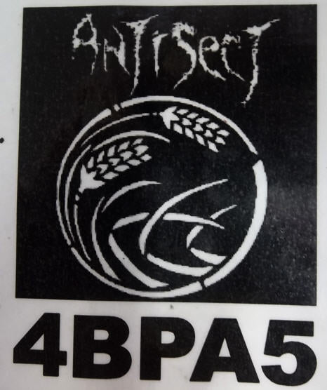 ANTISECT - LOGO BACK PATCH