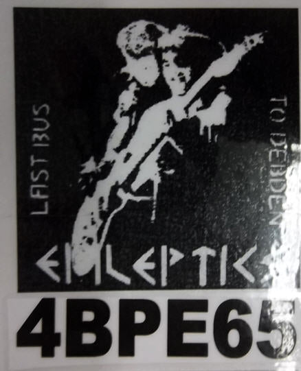 EPILEPTICS - LAST BUS BACK PATCH