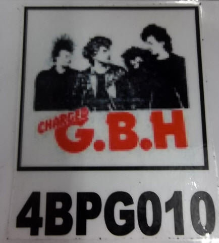 GBH - BAND PICTURES #2 BACK PATCH