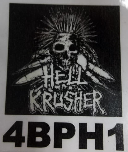 HELLKRUSHER - LOGO BACK PATCH