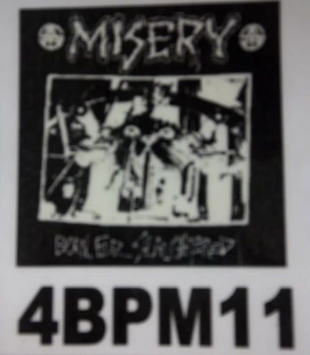 MISERY - BORN FED BACK PATCH