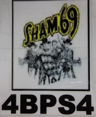 SHAM 69 - HERSHAM BOYS BACK PATCH