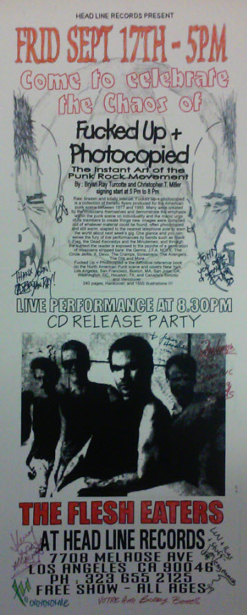 HEADLINE FLYER - FLESH EATERS (COLOR)