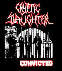 CRYPTIC SLAUGHTER - CONVICTED BACK PATCH