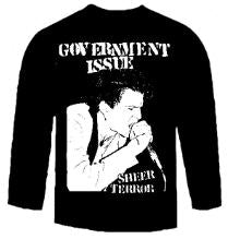 GOVERNMENT ISSUE - SHEER TERROR LONG SLEEVE TEE SHIRT