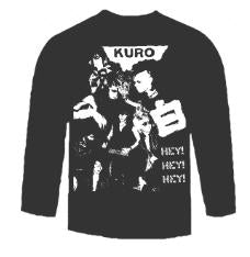 KURO - HEY HEY HEY LONG SLEEVE TEE SHIRT