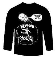 REAGAN YOUTH - I'M NOT A NUMBER LONG SLEEVE TEE SHIRT