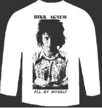 RIKK AGNEW - ALL BY MYSELF LONG SLEEVE TEE SHIRT