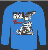 RKL - KEEP LAUGHING TRAIN LONG SLEEVE TEE SHIRT