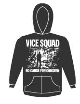 VICE SQUAD - NO CAUSE FOR CONCERN HOODIE SWEATSHIRT