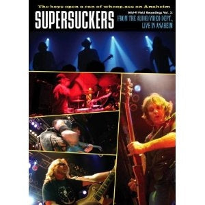SUPERSUCKERS - FROM THE AUDIO / VIDEO DEPT : LIVE AT ANAHEIM DVD