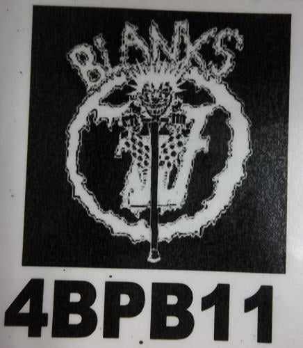 BLANKS 77 - LOGO BACK PATCH