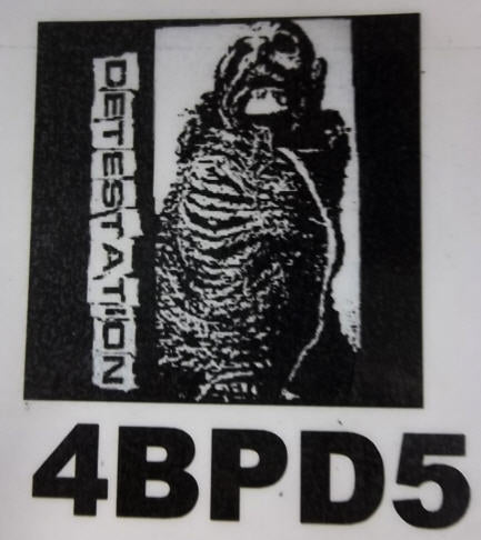 DETESTATION - MUMMIES BACK PATCH