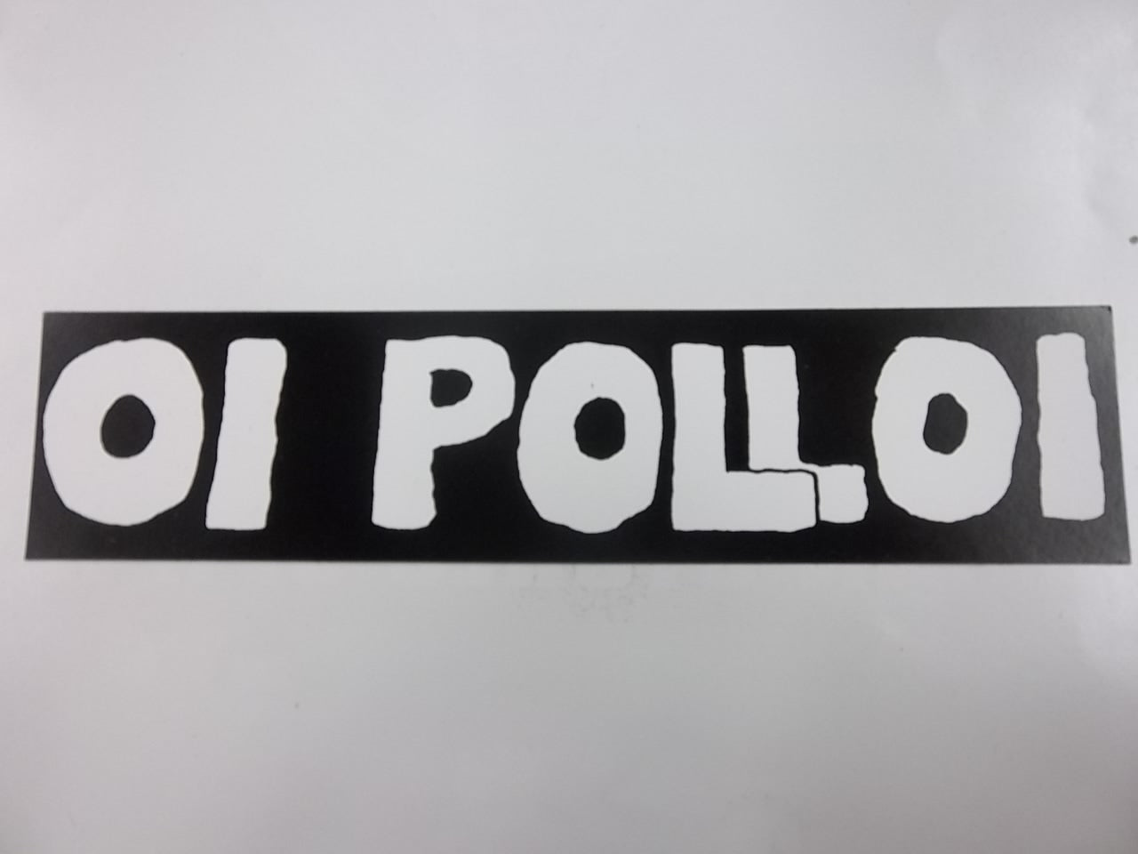 OI POLLOI - OI POLLOI STICKER