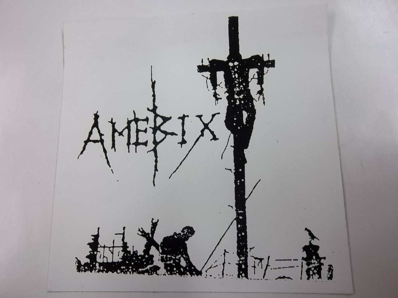 AMEBIX - CRUCIFIX STICKER