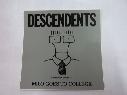 DESCENDENTS - MILO GOES TO COLLEGE STICKER