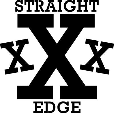 1" BUTTON - STRAIGHT EDGE X