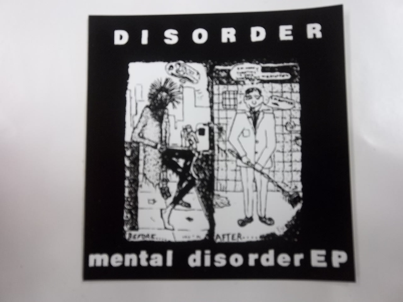 DISORDER - MENTAL DISORDER STICKER