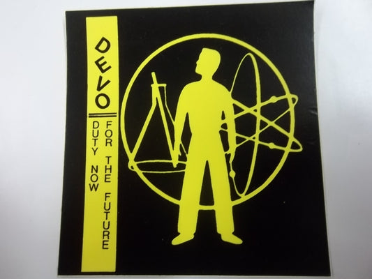 DEVO - DUTY NOW FOR THE FUTURE STICKER